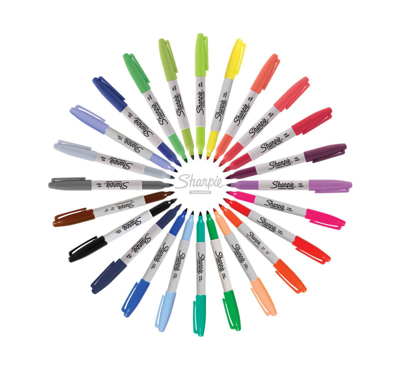Sharpie pennarelli indelebili colori cosmici 24 pezzi 2033672