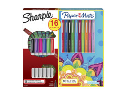 Sharpie 6 szt + 10 szt Paper Mate Flair!