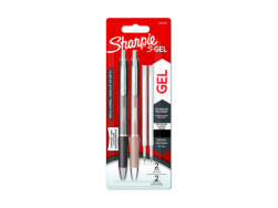 Sharpie S-Gel pen metal gold&silver 0.7mm - 2 pcs. + 2 Gel Pen Refills