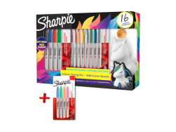 Sharpie 2061128 Fine Point Permanent Markers, Assorted, Pack of 20