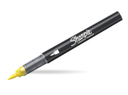 Sharpie Yellow Acrylic Marker – brush tip