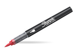 Sharpie Red Acrylic Marker – brush tip