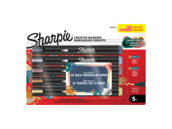 Sharpie Creative Acrylic Markers Set - 5 pcs, Warm Colors