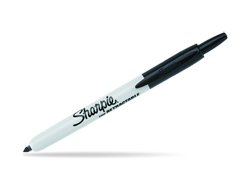 Sharpie Retractable Permanent Marker Fine Point Black - 1 pcs.